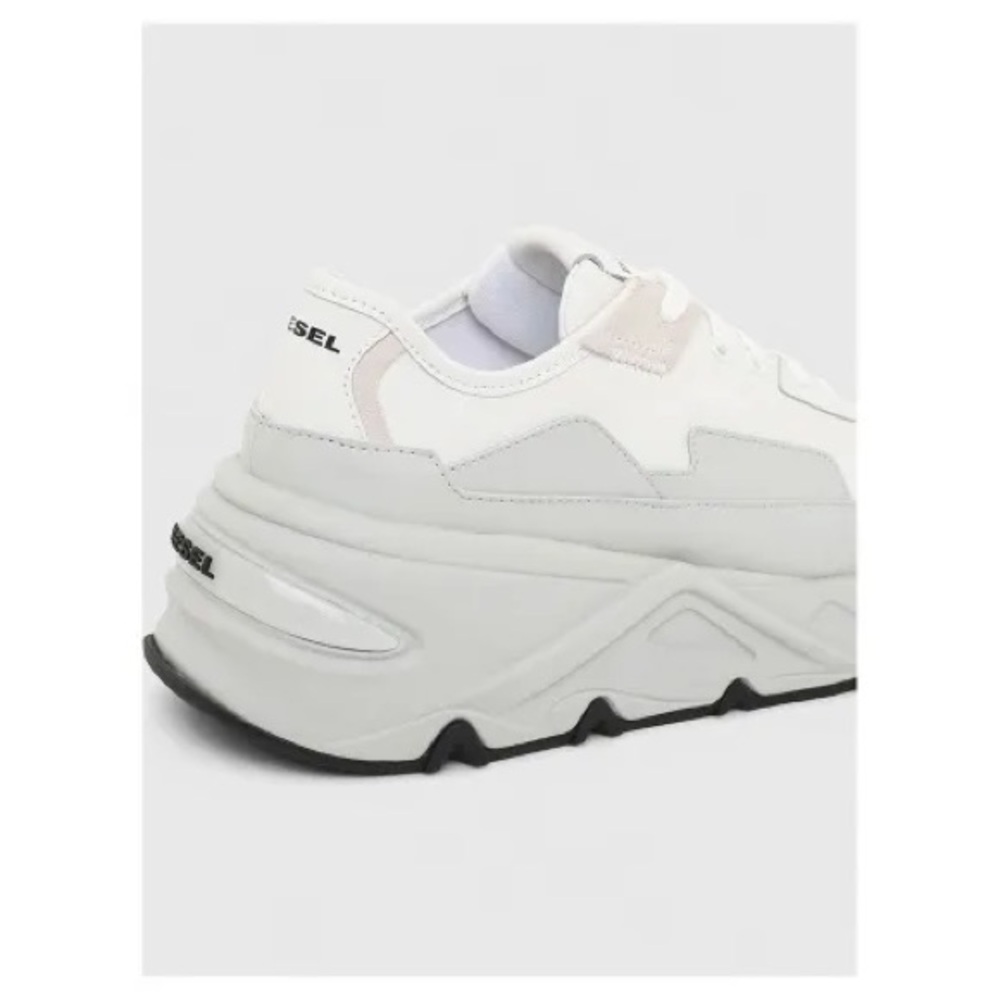 Diesel White Chunky Sneakers
